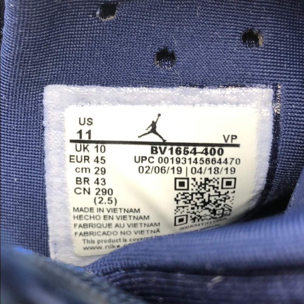 Jordan Proto-React Men’s Basketball Shoes - Picture 10 of 11